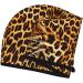 Super Absorbent Leopard Stripes Hair Cap for Girls & Women | Quick Dry Elastic Wrap for Long Thick Hair - Buy Online on GoSupps.com