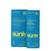 Bundle of ATTITUDE Mineral Face and Body Sunscreen Stick for Kids SPF 30 EWG Verified Plastic-Free Broad Spectrum UVA/UVB Protection with Zinc Oxide Dermatologically Tested Vegan Unscented