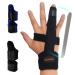 Abaadlw Trigger Finger Splint - 3 Pcs Finger Splints for Broken Fingers Adjustable Fit Index Finger, Pinky Finger, Ring Finger, Middle Finger Splint Set B-3 PCS One Size Fits All