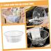 CAXUSD Footbath Household Wash Tub Wash Bowl Plastic Face Cleaning Basin Plastic Washing Basin Kitchen Sink Bowl Salon Washbasin Hand Wash Basin Bathroom Washing Basin Plastic Basin - Buy Online on GoSupps.com