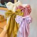 Silky Satin Hair Bows Barrettes Clips 6 PCS Multicolor Assorted - Women's Large Bow Hair Accessories - Buy Online on GoSupps.com