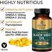 Pure World Natural Black Seed Oil 500mg - 90 Vegan Capsules, Cold Pressed & Easy to Swallow - Made in UK - Buy Online on GoSupps.com