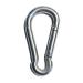 Stainless Steel 316 Spring Hook No Eye Carabiner 1/4" (6mm) Marine Grade