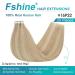FSHINE Real Hair Tape-In Extensions 40cm Gold Blonde Highlights - 20 Pieces Human Hair #16P22 - Buy Online on GoSupps.com