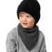 Baby Toddler Cute Warm Fleece Scarf/Snood | Soft & Cozy | 6 Months - 5 Years | Dark Grey | More Designs for Boys & Girls - Buy Online on GoSupps.com
