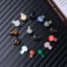 15 Pcs Hand Carved Crystal Mushroom Sculptures - Assorted Gemstone Decor Stones - Buy Online on GoSupps.com