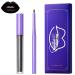 2Pcs Black Matte Liquid Lipstick Lip Liner Set Waterproof Lip Liner and Lipstick Set Long Lasting Smudge Proof Lip Gloss Stain Black Lipstick Lipgloss Halloween Cosplay Goth Makeup Kit