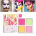 Quick Dry Matte Body Paint Palette | Soft Makeup Face Paint for Stage Performance - International Shipping Available - Buy Online on GoSupps.com