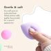 Tranquil Beauty Makeup Sponge Set of 6 - Ultimate Triangle Design Powder Puff Beauty Blenders for Flawless Foundation Application - Buy Online on GoSupps.com