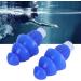 Buy Reusable Blue Ear Plugs for Swimming Showering & Sleeping - Noise Reduction - Buy Online on GoSupps.com
