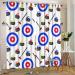 Shop Curling Curtains - Winter Sports Inspired Blackout Panels Thermal Insulated & Noise Reducing - 63" L x 27.5" W - International Shipping Available - Buy Online on GoSupps.com