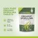 Organic Spirulina Tablets 1000 Easy to Swallow - Pure Certified Organic, Rich in Vitamins & Minerals | Inner Vitality - Buy Online on GoSupps.com