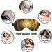 Shop Bronze Century Gears Clock Soft Sleep Eye Mask | Breathable Female Eye Patch for Travel & Relaxation - Buy Online on GoSupps.com
