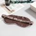 Relcns Mulberry Silk Eye Mask for Sleeping | Skin-Friendly Smooth Blindfold for Travel | 22-Momme Brown - Buy Online on GoSupps.com