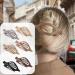 Flat Hair Claw French Design Alligator Hair Clip - Strong Hold Non Slip Barrettes Accessories Retro Duck Billed Hairpin for Thick Thin Hair Solid color - Buy Online on GoSupps.com