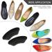 Comfowner Heel Cushion Pads (6 Pairs) - Self-Adhesive Foot Care Protectors for Heel Pain Relief - Soft Shoe Grips Liners for Men and Women (Black) - Buy Online on GoSupps.com