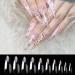 VIVID STELLA 600 Pieces Long Stiletto False Nails - Acrylic Nail Art Full Cover Tips for Women & Girls - International Shipping Available - Buy Online on GoSupps.com