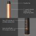 Ion Luxe Dual Voltage Cordless Ceramic Curling Wand - Travel Friendly Auto Shut Off Nano Silver & Tourmaline Technology - Buy Online on GoSupps.com
