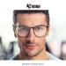 ROCKNIGHT Blue Light Blocking Glasses - Stylish Black Hexagon Frame for Computer & Phone Use - International Shipping Available - Buy Online on GoSupps.com