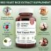 Natural Nutra Red Yeast Rice Extract with Monacolin K 600mg - Cholesterol and Cardiovascular Support - Gluten Free - 60 Capsules - Buy Online on GoSupps.com