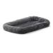 New World Gray Dog Bed | Bolster Dog Bed Fits Metal Dog Crates | Machine Wash & Dry 22-Inch