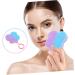 DOITOOL Face Cleansing Brush for Blackhead Facial Wash Brush Face Silicone Scrubber Facial Scrubber Face Scrubber Facial Exfoliator Facial Cleansing Brush Manual Face Brush Silica Gel 7x7cm As Shown 1 - Buy Online on GoSupps.com