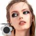 Erinde Matte Eyeshadow Palette Single Eye Shadow Powder Palette Korean Style Makeup Palette High Pigmented Nude Soft Beige Brown Dark Smoky Cosmetic Eyeshadows #107 Black - Buy Online on GoSupps.com