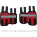 EVTSCAN 1 Pair Supportive Dog Leg Braces Reflective Designed Dog Front Leg Protector for Injury/Sprains/Instability/Anthritis(S-red) S Red - Buy Online on GoSupps.com