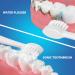 5 Count Replacement Flossing Toothbrush Heads for Water Pick SF-01/SF-02/SF-03/SF-04, Compact Design, White - with Crystal Cap - Buy Online on GoSupps.com
