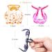 High-Quality RC ROCH 6 Pumpkin Clamp Octopus Spider Hair Clip - Transparent Medium Claw for Women - Buy Online on GoSupps.com