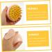 Frcolor 4-Piece Scalp Massager Shampoo Brush Set - Japanese Style ABS Shower & Travel Tool for Healthy Scalp Care - Buy Online on GoSupps.com