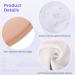 wkao Organic Castor Oil Wraps Leak-Proof Castor Oil Packs For Breast Six Pcs Reusable Breast Pads Cotton Soft Portable And Comfortable Suits Various Occasions - Buy Online on GoSupps.com