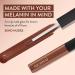 Mented Cosmetics Deep Tan Nude Lip Gloss | Vegan, Paraben-Free, Cruelty-Free | Long-Lasting & Moisturizing Gloss Topper - Buy Online on GoSupps.com