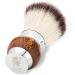 Cambridge Cut Throat Luxury Men's Shaving Brush - Premium Synthetic Silvertip Badger Bristles for Soap, Foam, or Cream - Vegan Friendly Male Grooming Gift - Buy Online on GoSupps.com