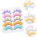 POPETPOP 5 Pairs Colored False Eyelashes Russian Strip Lashes d Curl Colorful Lash Extensions Colored Fake Lashes Colors Eye Lashes Faux Fake Lashes Natural Imitation Extend Curly - Buy Online on GoSupps.com