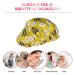 Cute Bee and Flowers Pattern Shower Cap for Women - Reusable Long Hair Cap with Elastic Band - Double Layer Bathing Hat for Adults and Kids - Buy Online on GoSupps.com