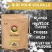 La Brigade des pices - RUB Yuzu Pepper - Assaisonnement et marinade s che pour la volaille Yuzu et Poivre noir de Belem - 100% Naturel - Fabrication Fran aise Grand sachet 250g - Buy Online on GoSupps.com