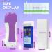 Seopri Roll on Wax Kit â€“ Hair Removal Waxing Kit with Lavender Cartridges & 100 Strips for Sensitive Skin - Buy Online on GoSupps.com
