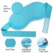 Lucktao Cooling Eye Masks - Reusable Gel Goggles for Migraine Relief & Swollen Eyes | Hot Cold Therapy (2 Pack - Blue) - Buy Online on GoSupps.com