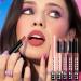Matte Lipstick Set Lip and Cheek Two-purpose Smooth Coverage 4-piece Makeup Color Waterproof Sweat-proof Long Lasting Moisturize Rotating Lipgloss for Girls Women - Buy Online on GoSupps.com