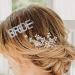 Messen Bride Wedding Hair Pins - Luxury Crystal Rhinestone Barrettes (2 Pieces) Silver - Buy Online on GoSupps.com