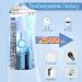 H2ofloss Cordless Water Flosser - 5 Modes, 6 Jets, IPX7 Waterproof, USB Rechargeable - Dental Oral Irrigator for Home/Travel - Buy Online on GoSupps.com