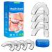 Mouth Guard for Teeth Grinding and Clenching Pack of 8 with 2 Sizes Moldable Anti Grinding Teeth Protectors for Sleep Sport
