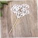 TOPPERFUN 50pcs Gold Diamond Topper Wedding Decor Cake Picks Happy Birthday Paper Cup Baby Silver medium - Buy Online on GoSupps.com