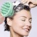 Silicone Shampoo Brush - Scalp Massage Device for Hair Growth & Cleansing - Buy Online on GoSupps.com