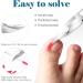 Toe Nail Clipper - Stainless Steel Toenails Trimmer | 5-Piece Painless Toenail Treatmentt Tools | Comfortable Toenail Clippers for Ingrown Toenail Care General Nail Care Preventing Infectionn - Buy Online on GoSupps.com