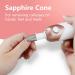Sapphire Cone Nail Drill Bit for POLAMD Professional Manicure Pedicure Set for Thinning Thick Fingernails Toenails and Removing Calluses Dead Skin - Buy Online on GoSupps.com