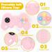 2 Pack Baby Teether Remote Control Toy - Silicone Teething Toy for Babies 6-12 Months - Pink+Grey - Buy Online on GoSupps.com