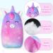 MHJY Cute Unicorn Seat Belt Pads for Kids - Purple Seatbelt Strap Cover for Comfort & Support | Head & Neck Cushion for Toddlers Girls Boys - Buy Online on GoSupps.com