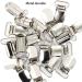 SnowTain 50 Pacifier Chains - Clip Holders for Pacifiers Bibs & Toys | International Shipping Available - Buy Online on GoSupps.com
